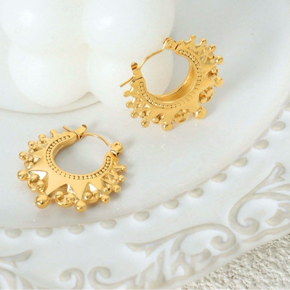 “Coronet” Crown Tiara Diadem Circlet Sovereign Royal Regal Baroque Medieval Hoop - Picture 5 of 16